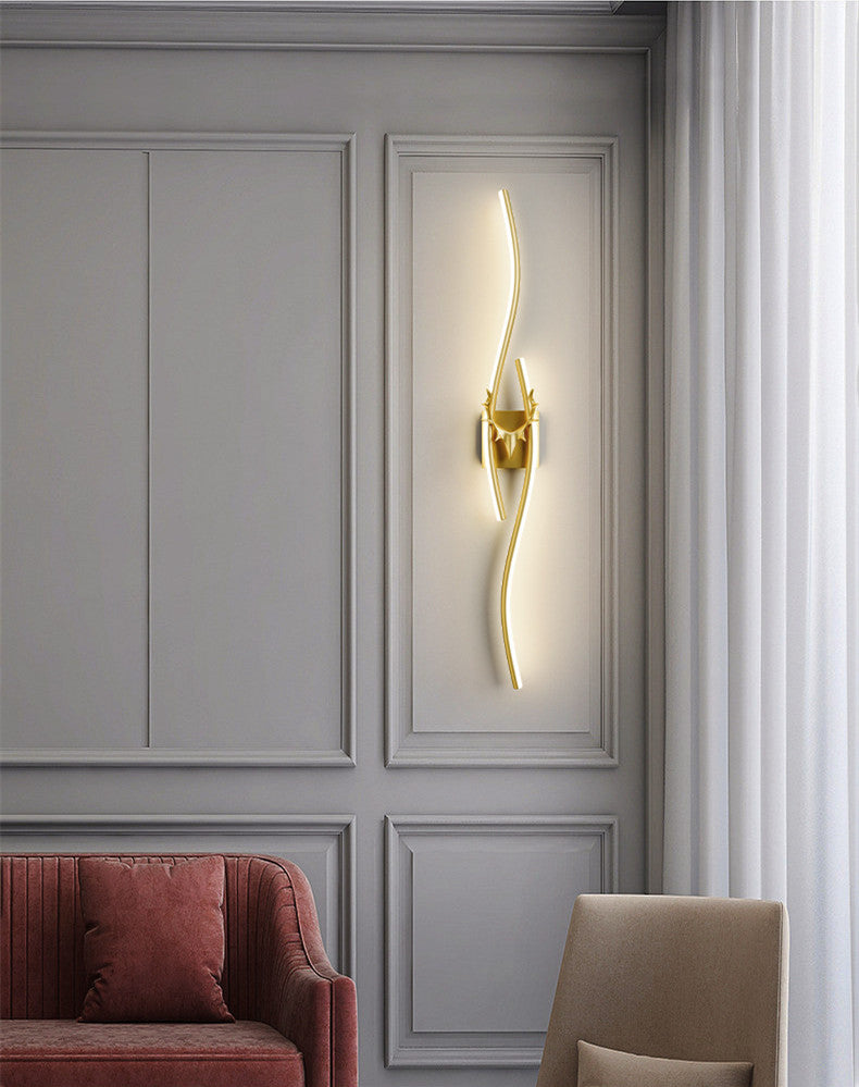 Nordic Minimalist Long Wall Lamp