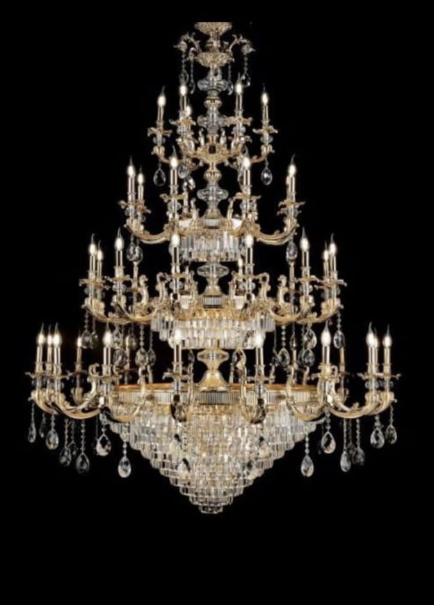 Europen Style Designer Luxury Crystal Chandelier  56 Lamps ( Diameter 5 feet )