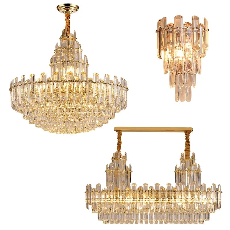 Modern High Class Luxury Crystal Chandelier ( Diameter 800mm )