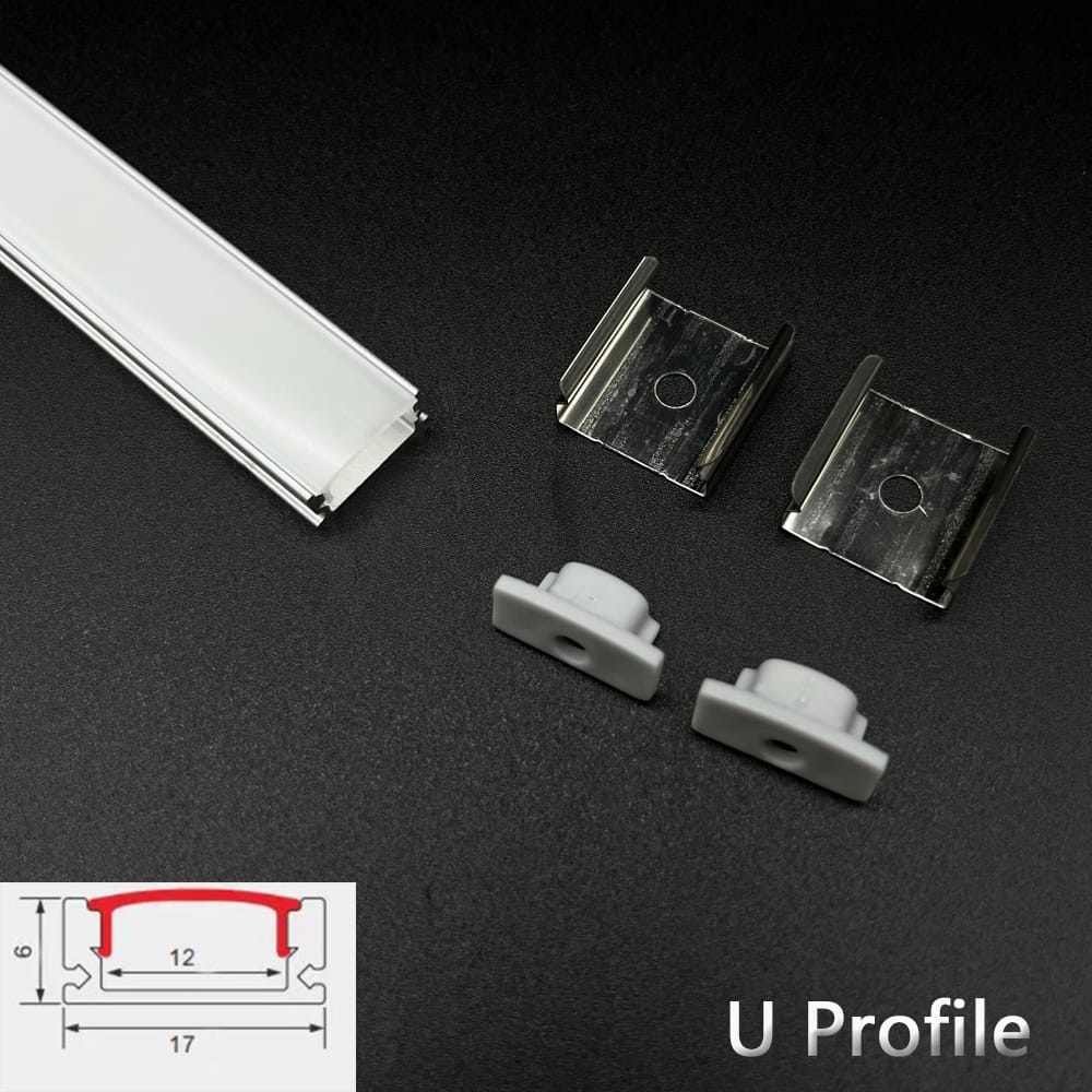 17mm Aluminum Profile Light > Price Rs. 2700/ Length Complete with LED Strip ( Wholesale & Retail )