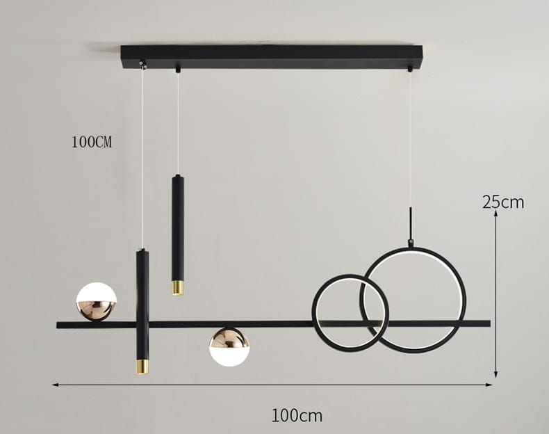 Ultra Modern minimalist Luxury Chandelier