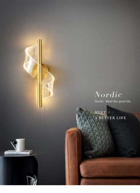 Nordic Modern Artistic SMD Wall Scones Lamp